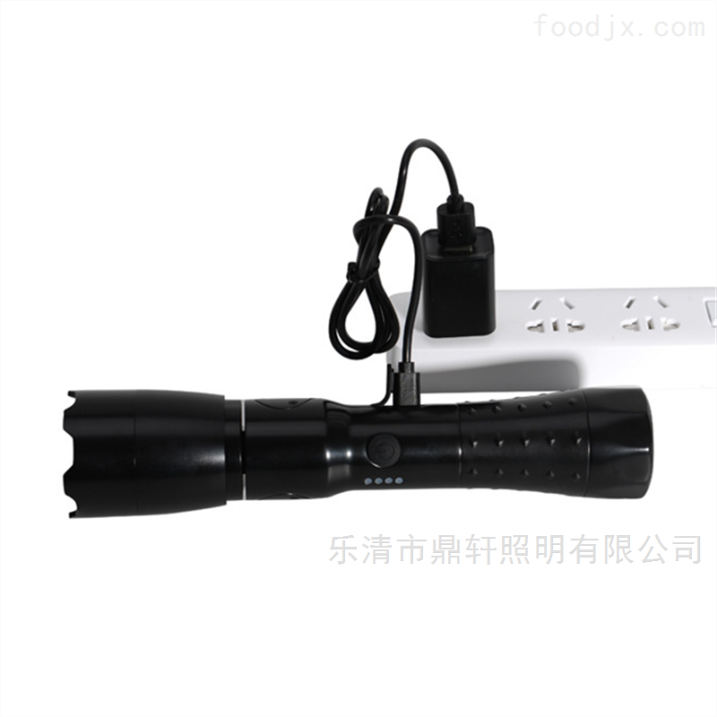 强光LED防水防爆折叠磁力工作灯变焦手电筒