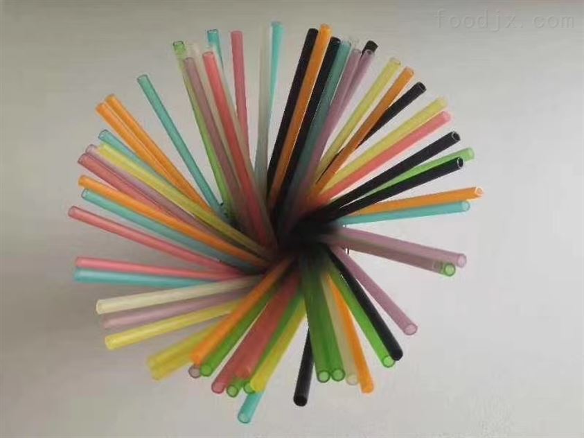 越南客户大米吸管生产现场