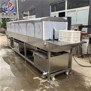 隧道式水果筐去污清洗機