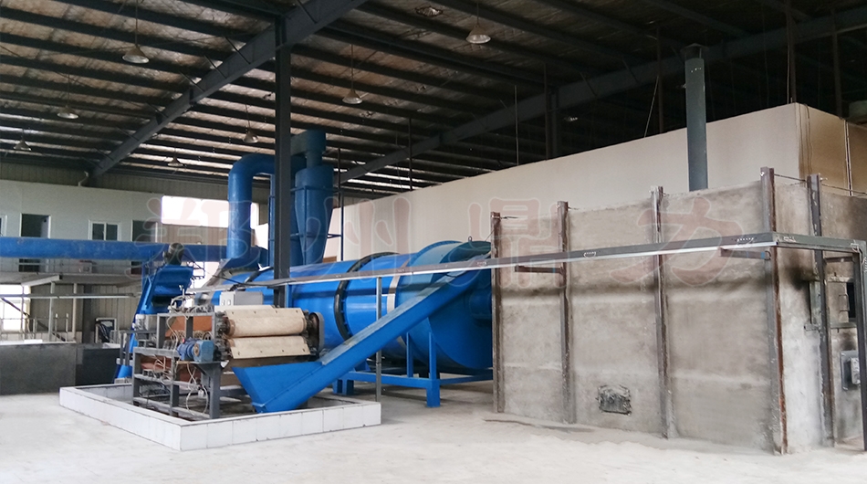 一吨豆腐渣烘干后能有多少,豆渣干燥机